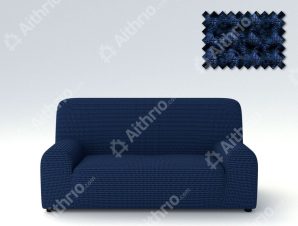 Ελαστικά Καλύμματα Προσαρμογής Σχήματος Καναπέ Milos – C/4 Μπλε – Διθέσιος -10+ Χρώματα Διαθέσιμα-Καλύμματα Σαλονιού