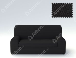 Ελαστικά καλύμματα καναπέ Ξεχωριστό Μαξιλάρι Bielastic Viena-Πολυθρόνα-Μαύρο -10+ Χρώματα Διαθέσιμα-Καλύμματα Σαλονιού